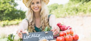 locally grown and produced food