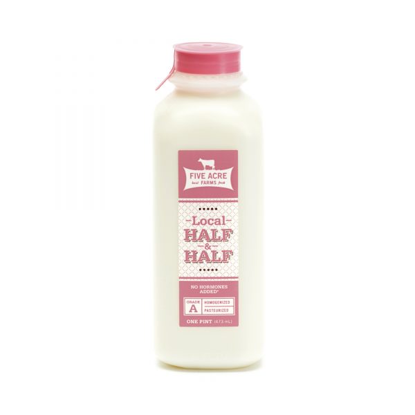 Half and Half bottle - Five Acre Farms