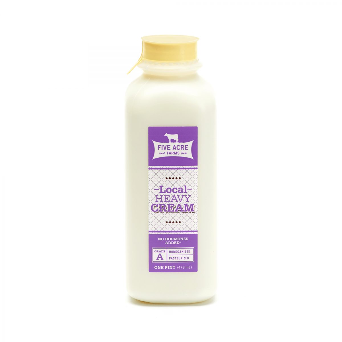 Local Heavy Cream Pint by Five Acre Farms