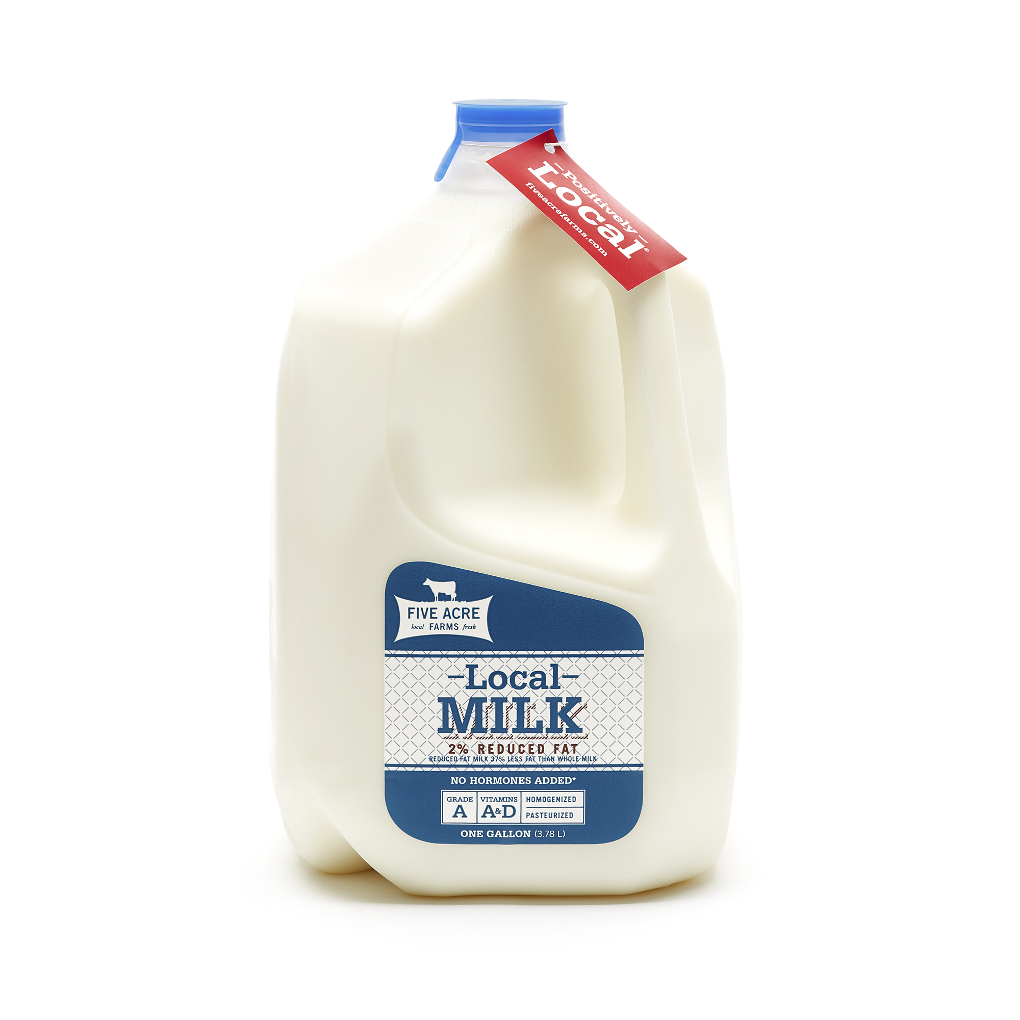 2 Litre Whole Milk Poly Bottle, Fresh Milk, Local Milk Delivery