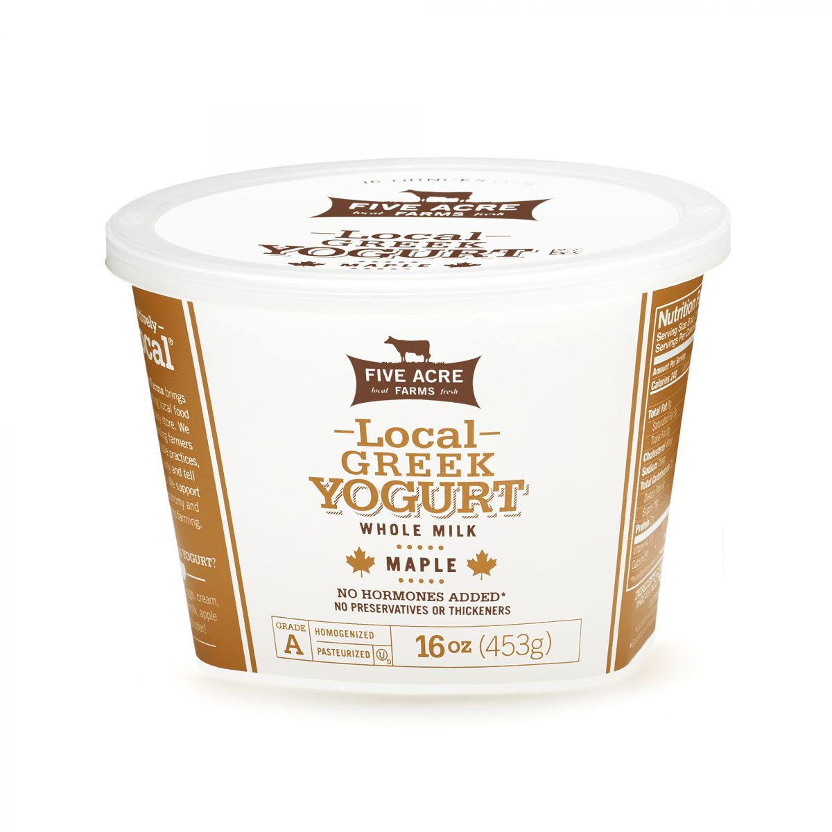 Whole Milk Greek Yogurt Maple