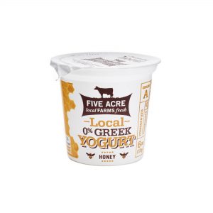 Local Honey 0% Greek Yogurt 6oz.