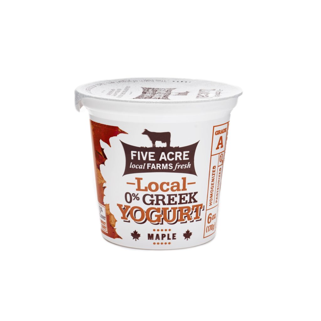 Local Maple 0% Greek Yogurt 6oz.