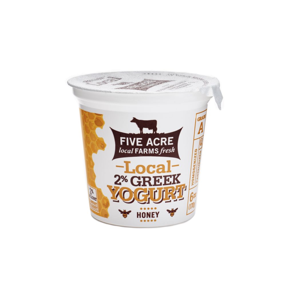 Local Honey 2% Greek Yogurt 6oz.