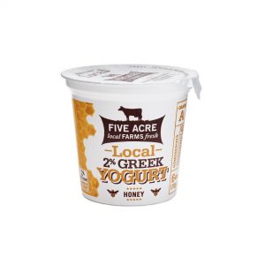 Local Honey 2% Greek Yogurt 6oz.