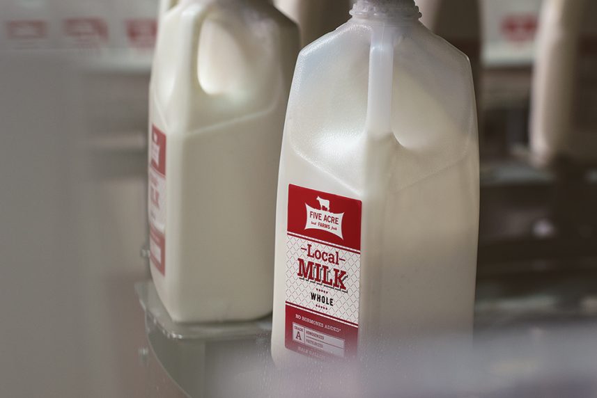 Milk Jugs Five Acre Farms