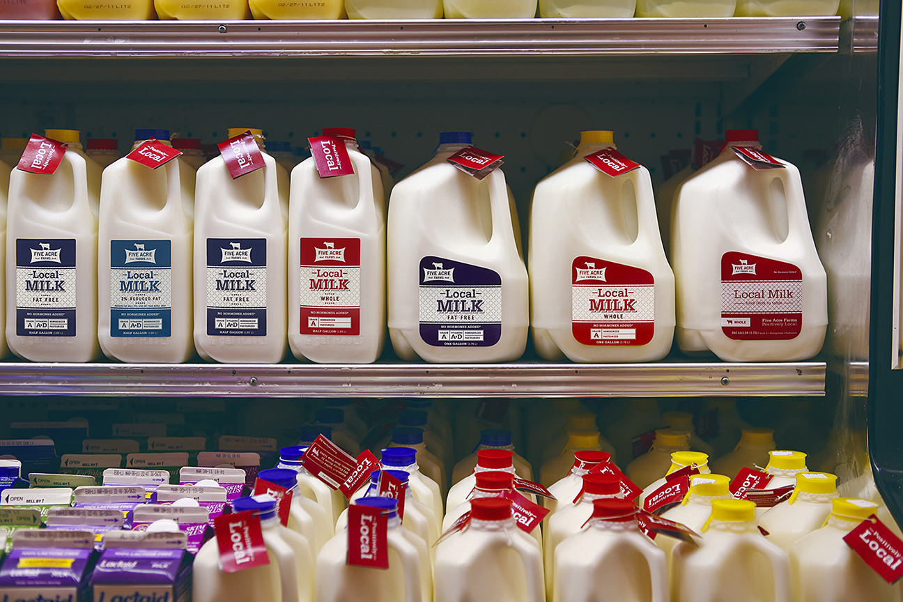 Local Milk on the Shelf - Five Acre Farms