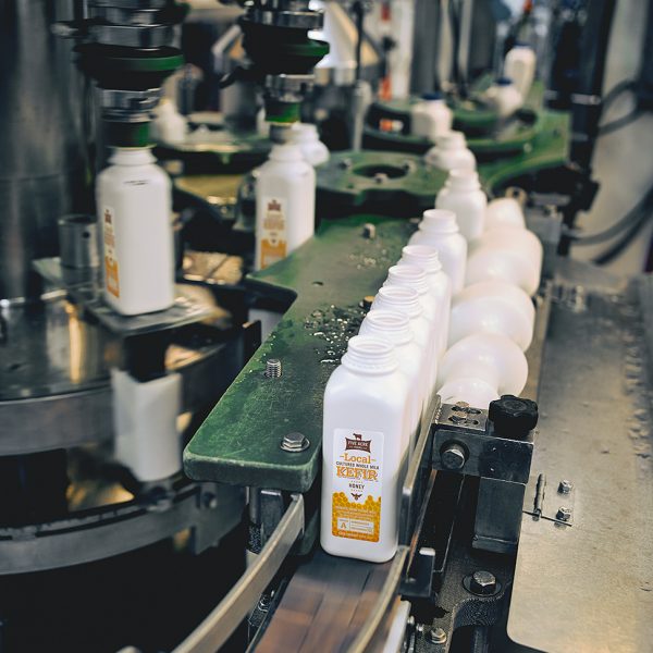 BOTTLING & PACKING Our Local Honey Kefir is bottled, immediately placed on pallets and prepared for shipping.