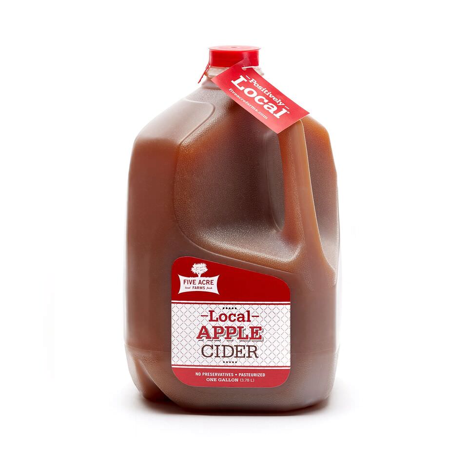 Local Apple Cider Gallon - Five Acre Farms