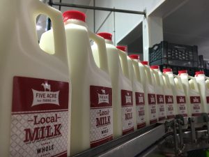 Five Acre Farms Milk Production
